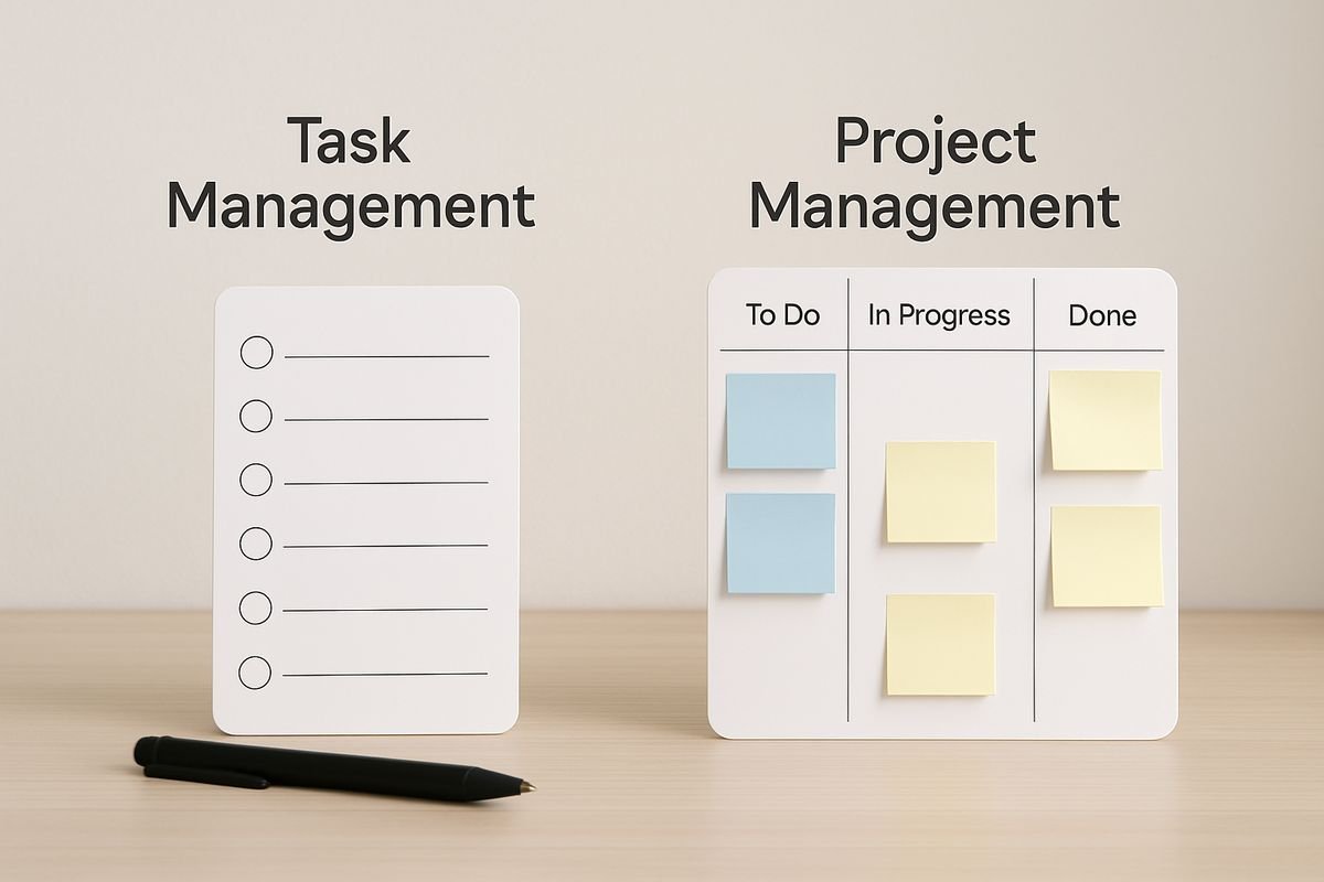 Task Management vs Project Management: Key Differences